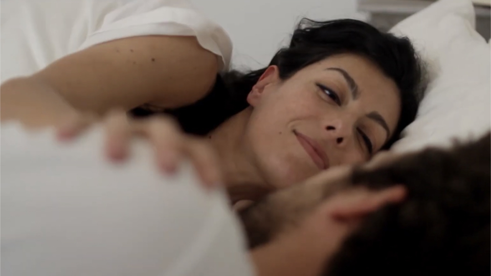 Luciana Ribeiro, atriz portuguesa, em publicidade ao Refúgio das Origens.