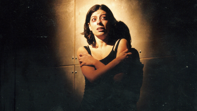 Luciana Ribeiro, atriz portuguesa de teatro, na peça Categoria 3:1.