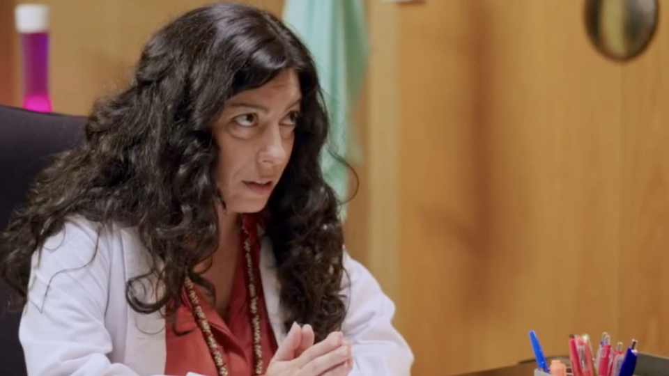 Luciana Ribeiro, atriz portuguesa, na telenovela Amor Amor, da SIC.