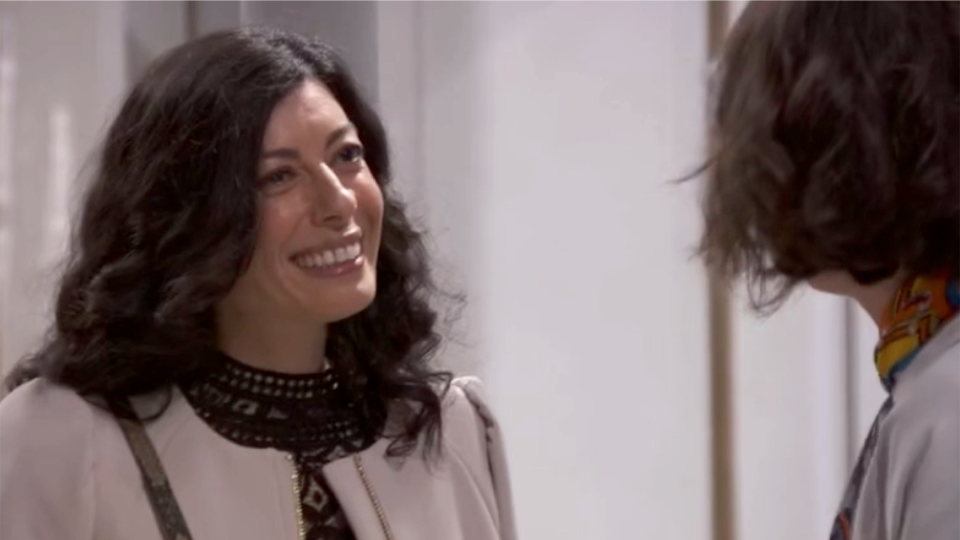 Luciana Ribeiro, atriz portuguesa, em telenovela da SIC.