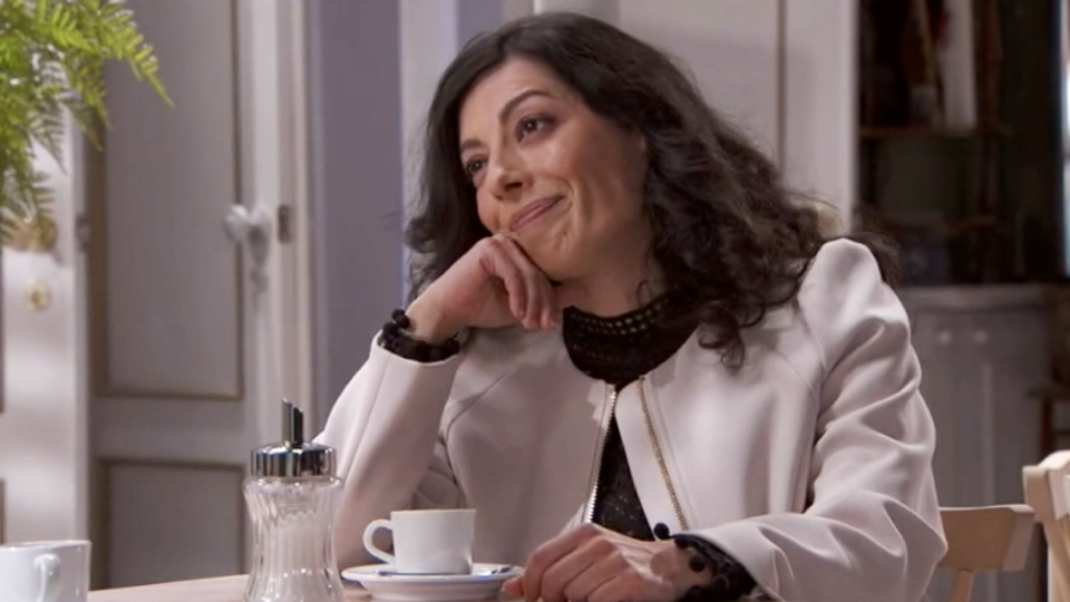 Luciana Ribeiro, atriz portuguesa, em telenovela da SIC.